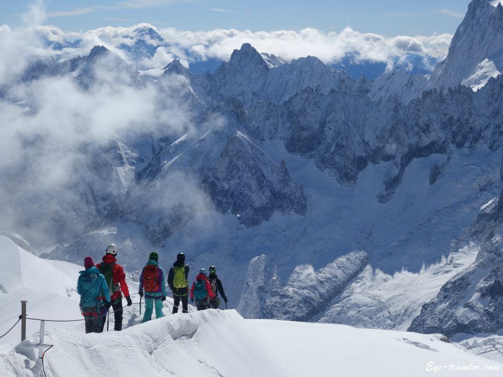 Aiguille du midi (3842m), Alpes, France